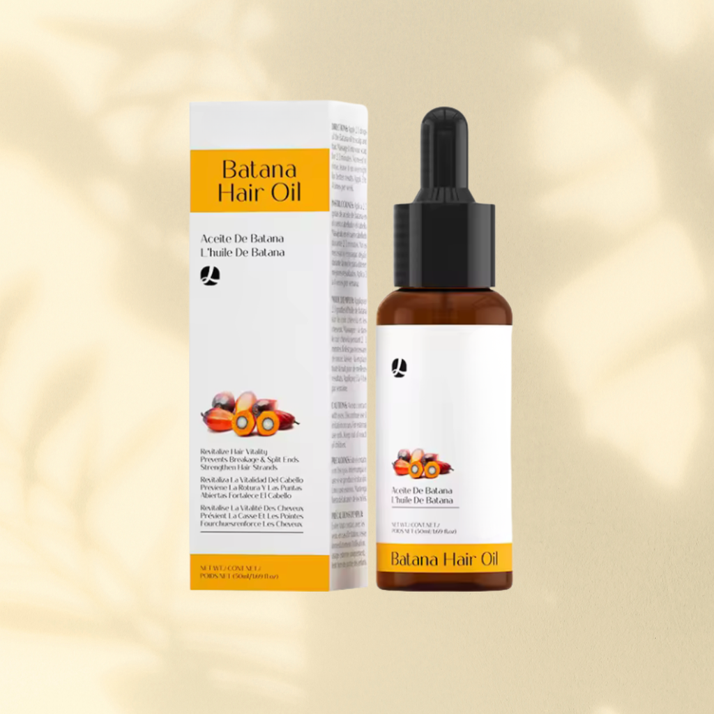 Huile de BATANA · la solution 99% naturelle pour la calvitie