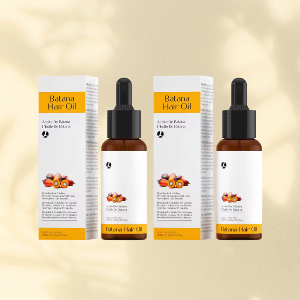 Huile de BATANA · la solution 99% naturelle pour la calvitie